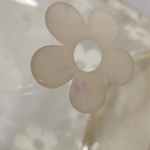 Marc Jacobs Vintage Daisy Clear Bucket Bag Makeup Case - Picture 6 of 7